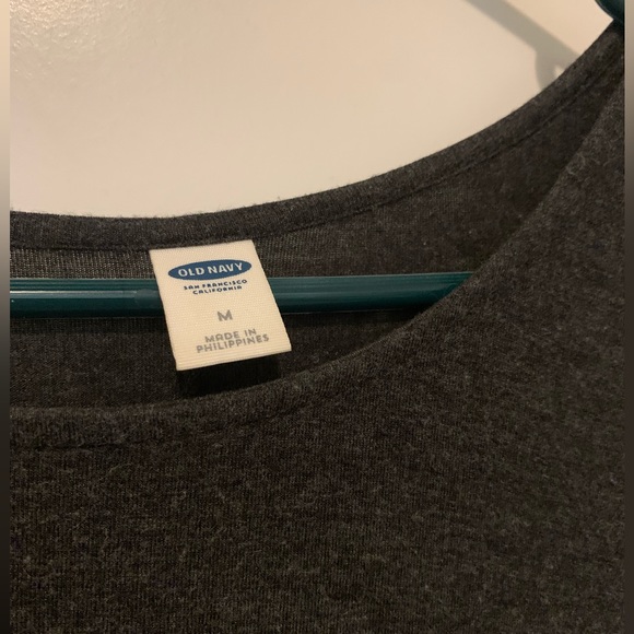 Old navy charcoal dress medium - Picture 2 of 2
